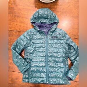 Vineyard Vines Green Quilted Jacket with Hood